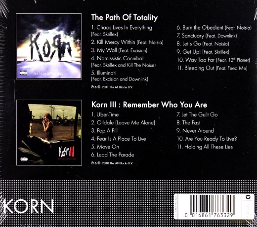 Korn: The Path Of Totality /  Korn: III: Remember Who You Are [2CD]