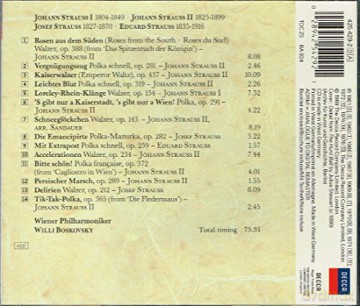 Boskovsky: Strauss J.:Rosen Aus Dem Sueden [CD]