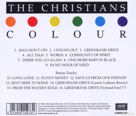 The Christians: Colour Deluxe Edition [CD]