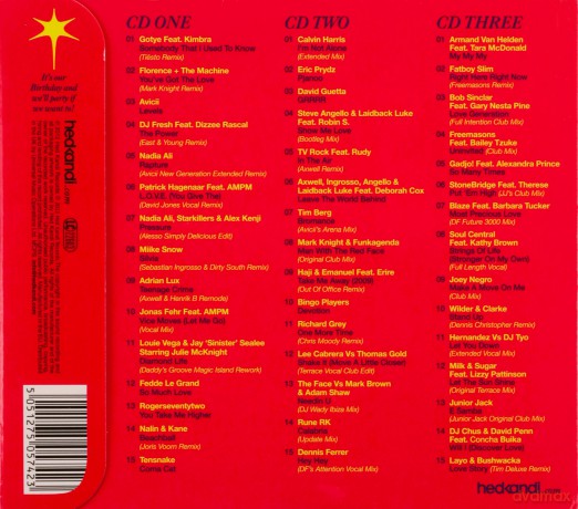 Hed Kandi Ibiza 10 Years (digipack) [CD]