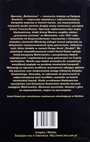 Operacja "Barbarossa". Klęska Niemiec na wschodzie - David Stahel [KSIĄŻKA]