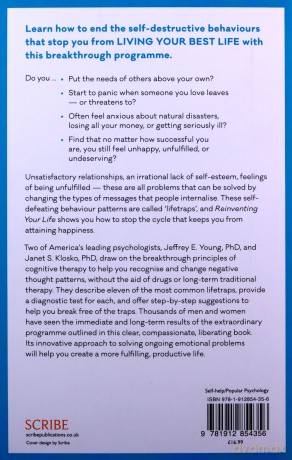 Reinventing Your Life: the bestselling breakthrough programme to end negative behaviour and feel great - Jeffrey E. Young [KSIĄŻKA]