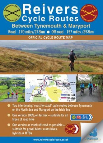 Reivers Cycle Routes - On and Off-road (waterproof) - Ted Liddle [KSIĄŻKA]