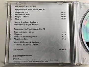 Boston Symphony Orch: Beethoven: Symphonien 5 Und 7 [CD]