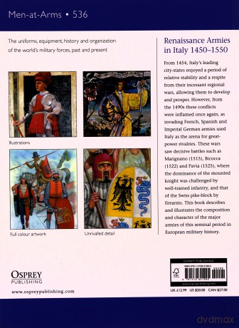 Renaissance Armies in Italy 1450-1550 (Men-at-Arms) - Gabriele Esposito [KSIĄŻKA]