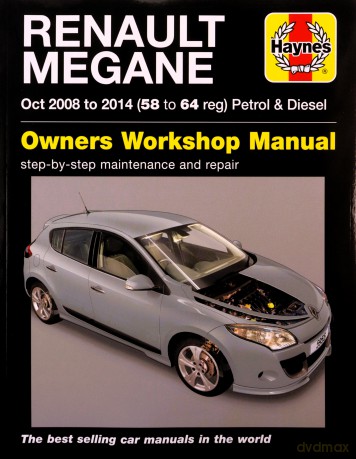 Renault Megane III (08 - 13) Haynes Repair Manual - Anon [KSIĄŻKA]