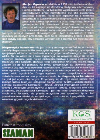 Diagnostyka karmiczna.Bezpieczna ingerencja w biopole człowieka - Marjan Ogorevc [KSIĄŻKA]