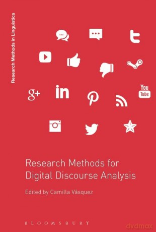 Research Methods for Digital Discourse Analysis (Research Methods in Linguistics) - Camilla Vásquez [KSIĄŻKA]