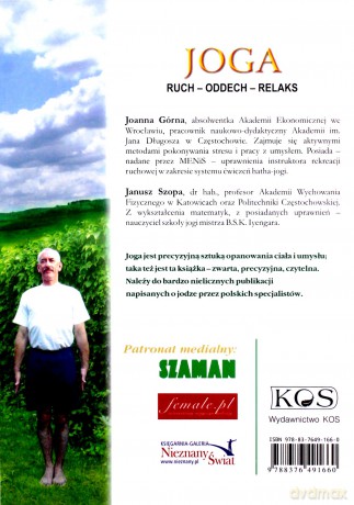 JOGA (RUCH-ODDECH-RELAKS) - Joanna Górna, Janusz Szopa [KSIĄŻKA]