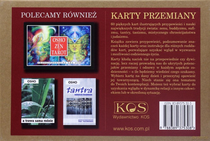 Karty przemiany - OSHO [KSIĄŻKA]