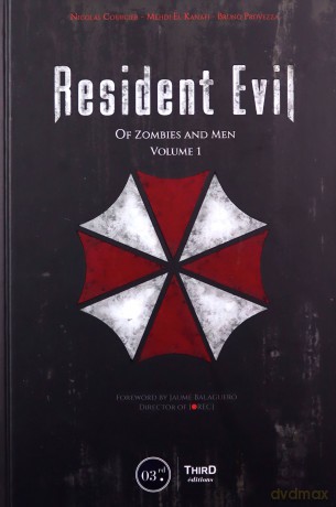 Resident Evil: Of Zombies and Men: Volume 1 - Nicholas Courcier [KSIĄŻKA]