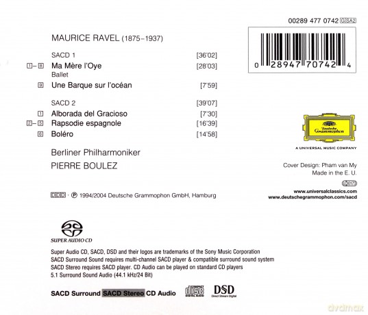 Boulez: Ravel [2SACD]