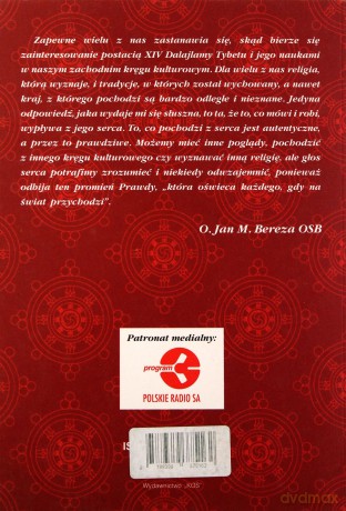 Myśli płynące z serca - Jego Świątobliwość Dalajlama [KSIĄŻKA]