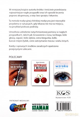 Natychmiastowa pomoc poprzez Akupresurę - Hermine Tenk [KSIĄŻKA]