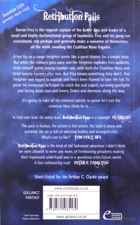 Retribution Falls: The unputdownable steampunk adventure (Tales of the Ketty Jay) - Chris Wooding BA [KSIĄŻKA]