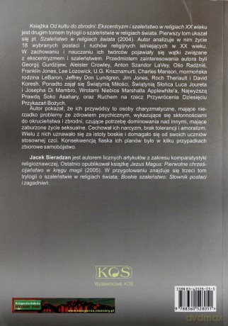 Od kultu do zbrodni - Jacek Sieradzan [KSIĄŻKA]