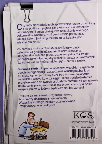Po prostu posprzątaj - Susanne Roth [KSIĄŻKA]
