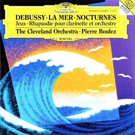 Boulez,Cleveland Orch.: Debussy -La Mer,Nocturnes [CD]
