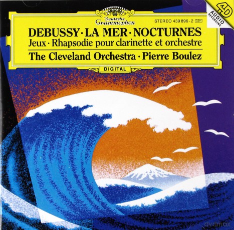 Boulez,Cleveland Orch.: Debussy -La Mer,Nocturnes [CD]