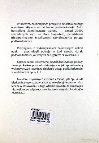Samoleczenie potęgą podświadomości - Bob Fingerbild [KSIĄŻKA]
