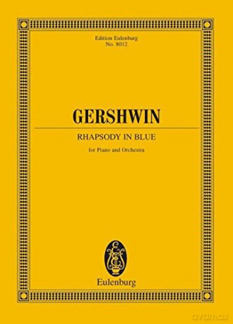 Rhapsody in Blue for Piano and Orchestra. Study Score - George Gershwin [KSIĄŻKA]