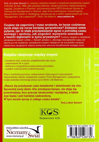 Spiesz się powoli - Lothar Seiwert [KSIĄŻKA]
