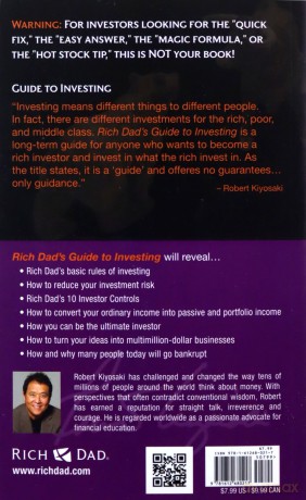Rich Dad's Guide to Investing: What the Rich Invest In, That the Poor and Middle-Class Do Not - Robert T. Kiyosaki [KSIĄŻKA]