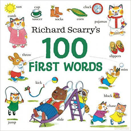 Richard Scarry's 100 First Words - Richard Scarry [KSIĄŻKA]