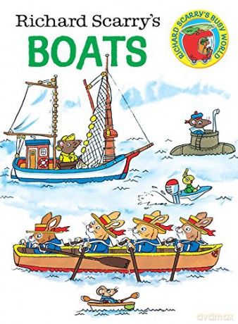 Richard Scarry's Boats (Richard Scarry's Busy World) - Richard Scarry [KSIĄŻKA]
