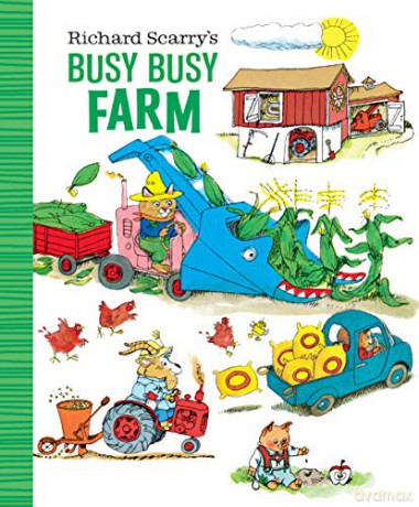 Richard Scarry's Busy Busy Farm (Richard Scarry's Busy Busy Board Books) - Richard Scarry [KSIĄŻKA]
