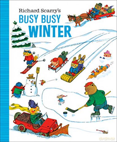 Richard Scarry's Busy Busy Winter - Richard Scarry [KSIĄŻKA]