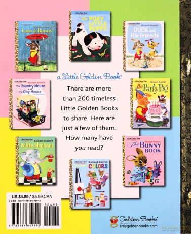 Richard Scarry's Rabbit and His Friends (Little Golden Book) - Richard Scarry [KSIĄŻKA]