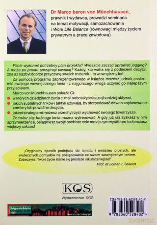 Tak poskromisz swojego wewnętrznego lenia! - Marco von Münchhausen [KSIĄŻKA]