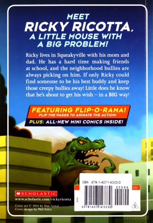 Ricky Ricotta's Mighty Robot: 1 - Dav Pilkey [KOMIKS]