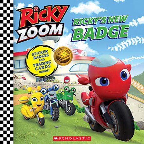 Ricky's New Badge (Ricky Zoom) - Cala Spinner [KSIĄŻKA]