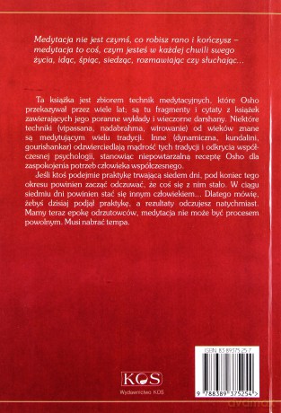 Techniki medytacji - OSHO [KSIĄŻKA]