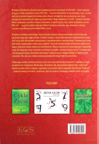 Tradycyjna numerologia chińska.
Feng Shui Nieba i Ziemi - Zbigniew Królicki, Bogusław Białko [KSIĄŻKA]