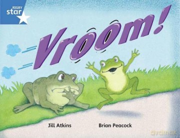 Rigby Star Guided 1 Blue Level: Vroom! Pupil Book (single) - Jill Atkins [KSIĄŻKA]