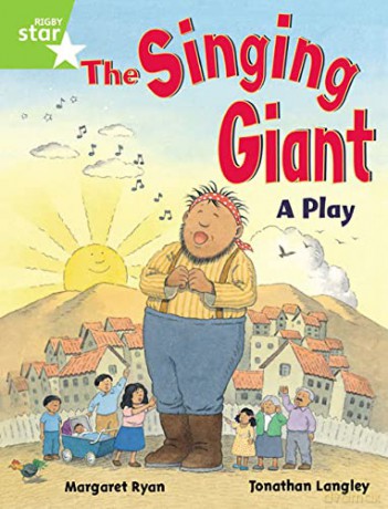 Rigby Star Guided 1 Green Level: The Singing Giant, Play, Pupil Book (single) - Margaret Ryan [KSIĄŻKA]