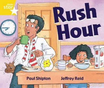 Rigby Star Guided 1 Yellow Level: Rush Hour Pupil Book (single) - Paul Shipton [KSIĄŻKA]