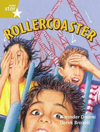 Rigby Star Guided 2 Gold Level: Rollercoaster Pupil Book (single) - Narinder Dhami [KSIĄŻKA]