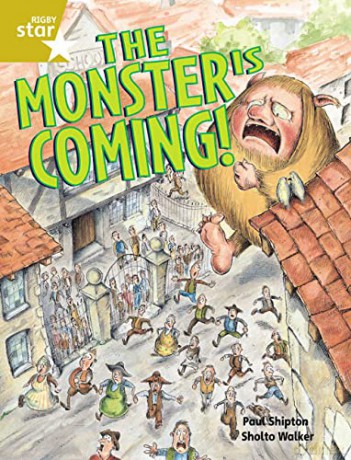 Rigby Star Guided 2 Gold Level: The Monster is Coming Pupil Book (single) - Paul Shipton [KSIĄŻKA]