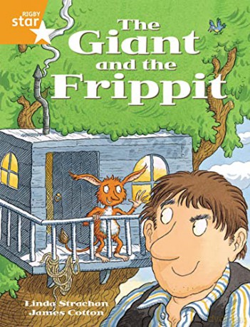 Rigby Star Guided 2 Orange Level, The Giant and the Frippit Pupil Book (single) - Linda Strachan [KSIĄŻKA]