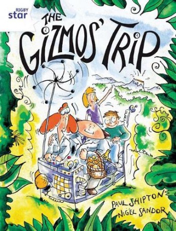 Rigby Star Guided 2 White Level: The Gizmo's Trip Pupil Book (single) - Paul Shipton [KSIĄŻKA]