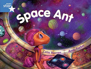 Rigby Star Guided Blue Level: Space Ant Pupil Book (Single) - Celia Warren [KSIĄŻKA]