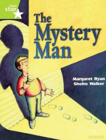 Rigby Star Guided Lime Level: The Mystery Man Single - Margaret Ryan [KSIĄŻKA]