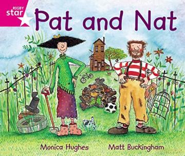 Rigby Star Guided Phonic Opportunity Readers Pink: Pat And Nat (Star Phonics Opportunity Readers) [KSIĄŻKA]