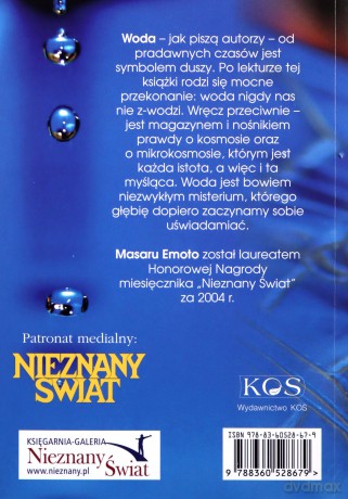 Uzdrawiająca siła wody - Masaru Emoto, Jürgen Fliege [KSIĄŻKA]