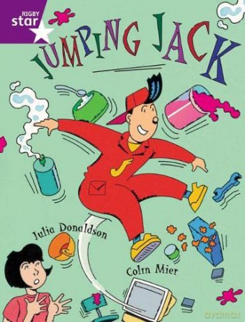 Rigby Star Guided Purple Level: Jumping Jack Pupil Book (single) - Julia Donaldson [KSIĄŻKA]