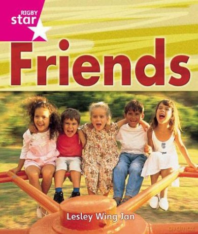 Rigby Star Guided Quest Reception: Pink Level: Friends Reader Single (STARQUEST) [KSIĄŻKA]